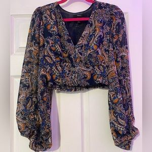 Puff sleeve blouse